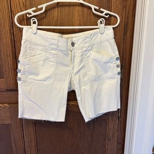 White shorts